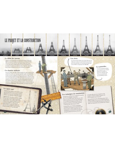 TOUR EIFFEL 3D A CONSTRUIRE + LIVRE