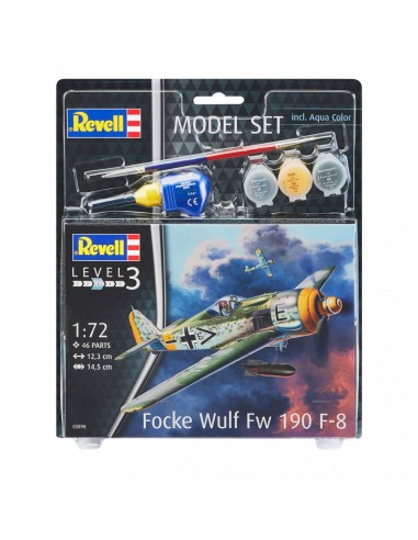 MODEL SET FOCKE WULF FW 190 F-8