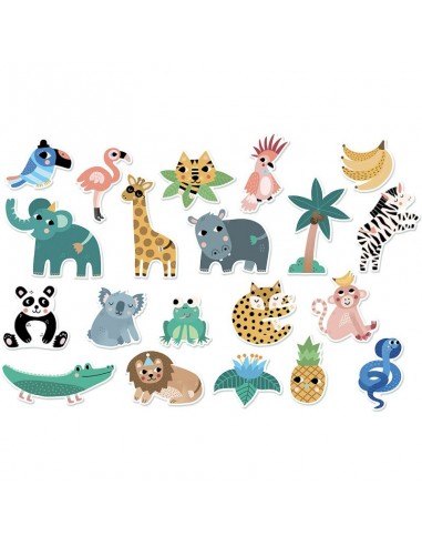 MAGNETS JUNGLE MICHELLE CARLSLUND VILAC