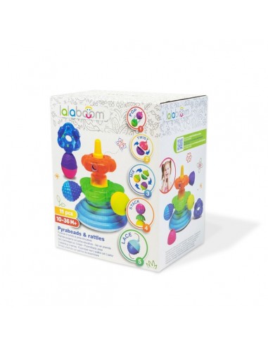 LALABOOM PYRAMIDE 3 HOCHETS PERLES