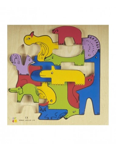 CASSE-TETE LE ZOO EN BOIS