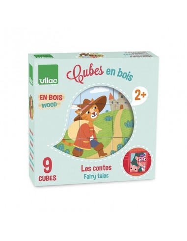 CUBES EN BOIS LES CONTES