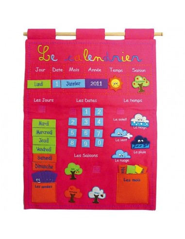 CALENDRIER BASIC ROSE