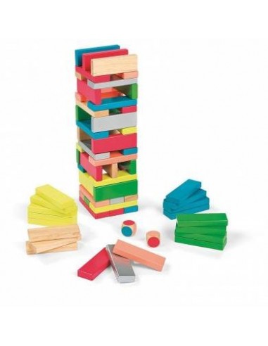 JEU EQUILIBLOC COLOR EN BOIS
