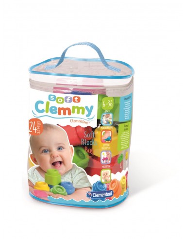 CLEMMY SAC 24 PIECES SOUPLES