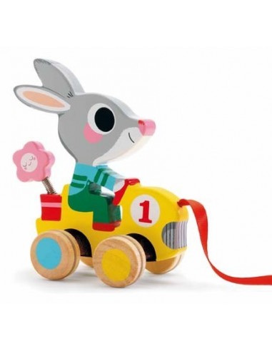 ROULAPIC JOUET A TRAINER BOIS DJECO