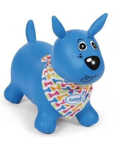 MON CHIEN SAUTEUR BLEU