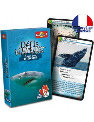 DÉFIS NATURE - ANIMAUX MARINS