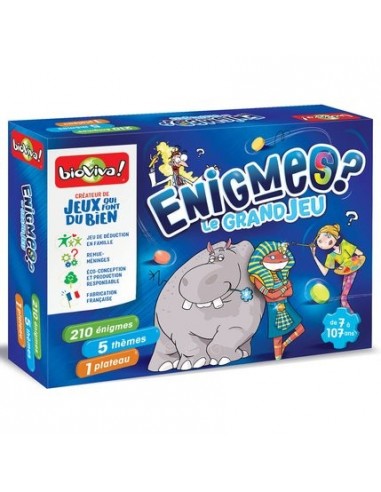 LE GRAND JEU DES ENIGMES - BIOVIVA
