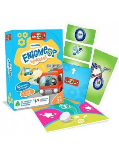 MES PREMIERES ENIGMES - VEHICULES