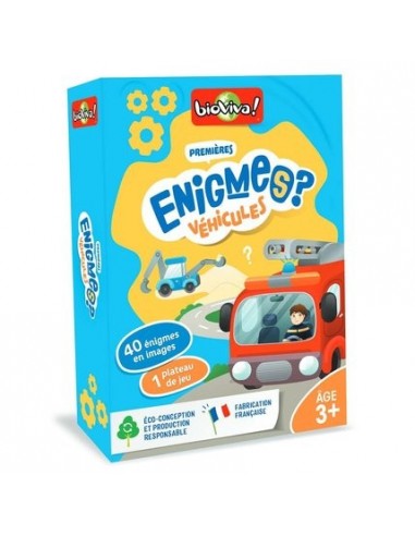 MES PREMIERES ENIGMES - VEHICULES
