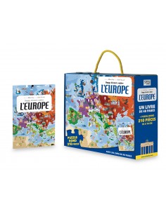 PUZZLE + LIVRE L'EUROPE