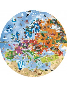 PUZZLE + LIVRE L'EUROPE 2
