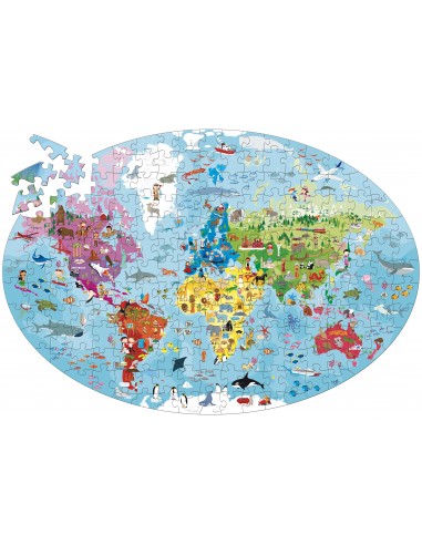 PUZZLE + LIVRE LA TERRE
