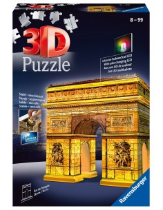 PUZZLE 3D ARC DE TRIOMPHE LED