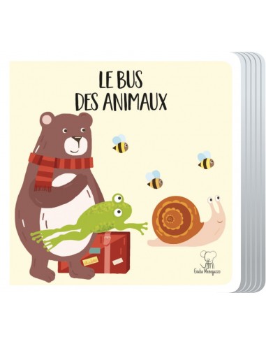 PUZZLE ET LIVRE LE BUS DES ANIMAUX