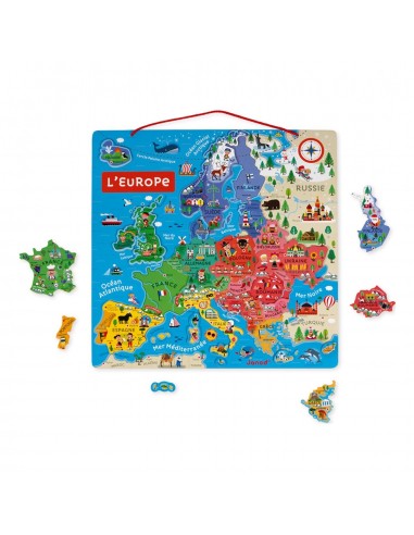 PZ CARTE EUROPE MAGNETIQUE