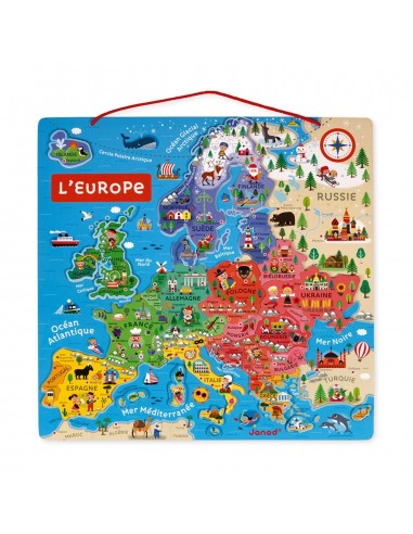 PZ CARTE EUROPE MAGNETIQUE