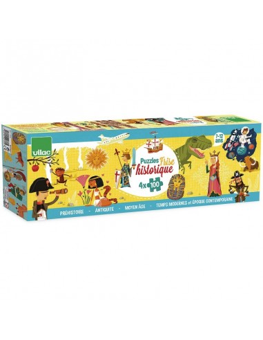 GRANDE FRISE HISTORIQUE 4 PUZZLES -...