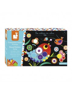 GOMMETTES RONDES PRINTEMPS