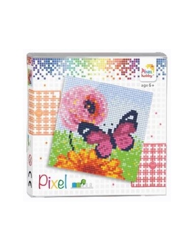 PIXEL KIT CREATIF TABLEAU PAPILLON
