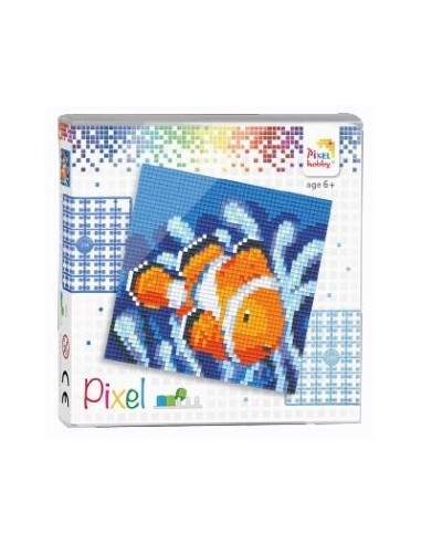 PIXEL KIT CREATIF TABLEAU POISSON
