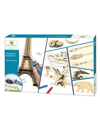 LOVELY BOX XL PYROGRAVURE BLEU