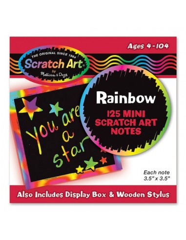 125 MINI CARTES A GRATTER