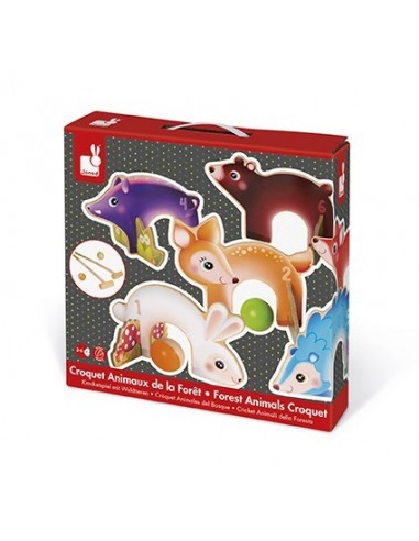 CROQUET ANIMAUX DE LA FORET