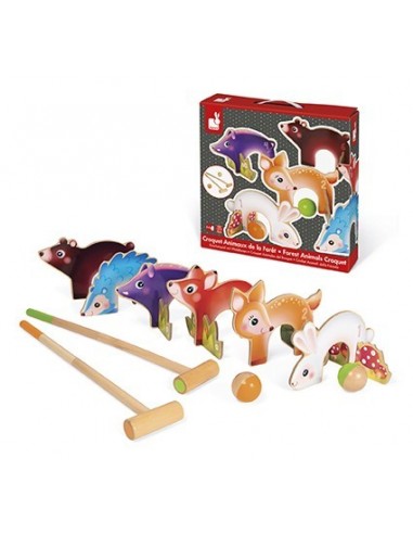 CROQUET ANIMAUX DE LA FORET