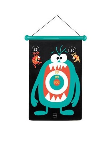 JEU DE FLECHETTES MAGNETIQUES MONSTRE