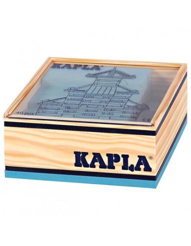 CARRE 40 BLEU CLAIR KAPLA