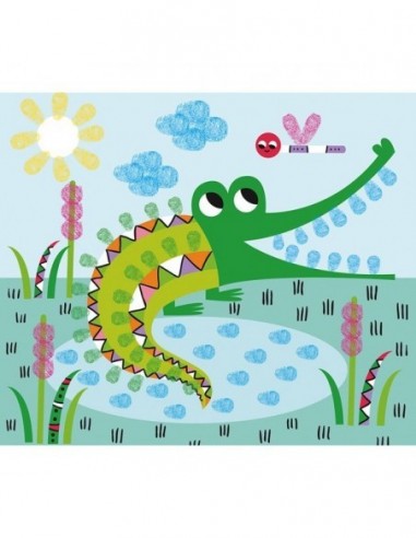 KIT CREATIF - ENCRIER A DOIGTS PANDA...