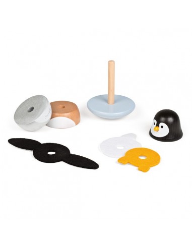 CULBUTO PINGOUIN ZIGOLOS BOIS JANOD