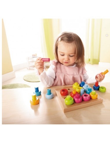 ANNEAUX MULTICOLORES HABA