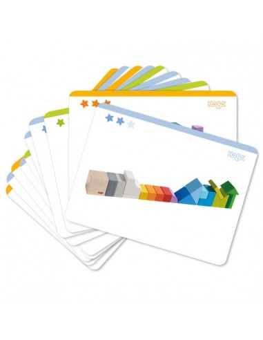 JEU ASSEMBLAGE 3D CUBES MIX BOIS HABA