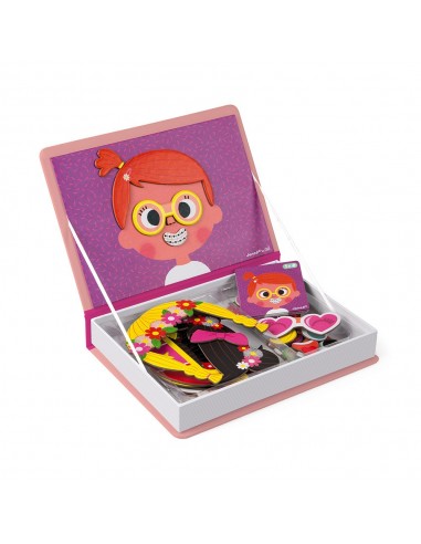 MAGNETI'BOOK CRAZY FACES FILLE