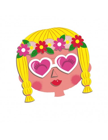 MAGNETI'BOOK CRAZY FACES FILLE