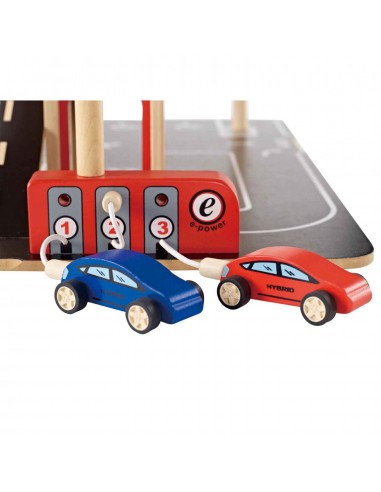 GARAGE ET STATION SERVICE EN BOIS