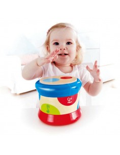 TAMBOUR DE BEBE EN BOIS HAPE 2