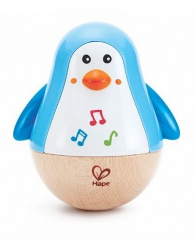 PINGOUIN CULBUTO MUSICAL HAPE