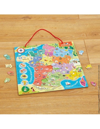 PUZZLE FRANCE MAGNETIQUE