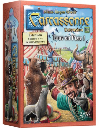 CARCASSONNE - EXTENSION 10 TOUS EN PISTE