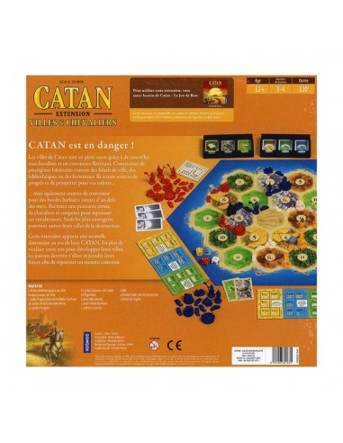 CATAN - EXTENSION VILLES & CHEVALIERS