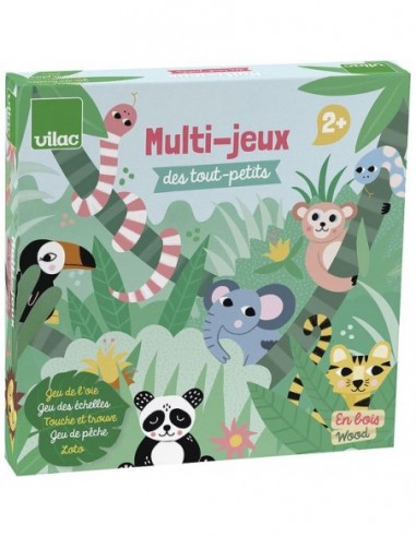 COFFRET MULTI-JEUX DES TOUT PETITS...