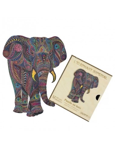 PUZZLE EN BOIS L'ELEPHANT IMPERIAL