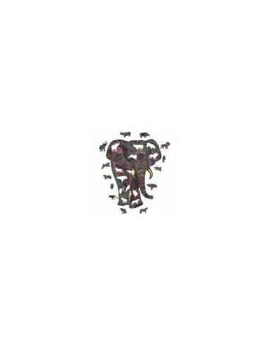 PUZZLE EN BOIS L'ELEPHANT IMPERIAL