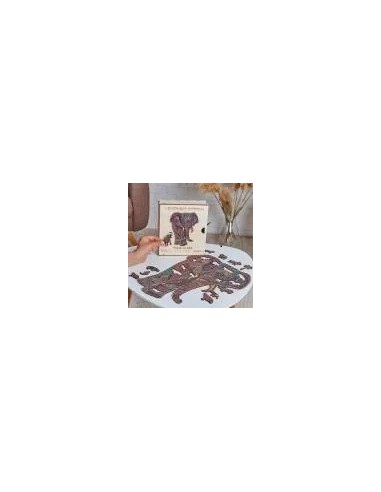 PUZZLE EN BOIS L'ELEPHANT IMPERIAL