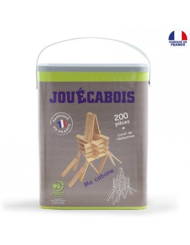 JEU DE CONSTRUCTION JOUECABOIS BARIL...