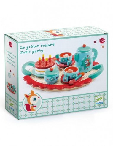 DINETTE BOIS LE GOUTER DE RENARD DJECO